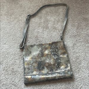 CoFi METALLIC SUEDE CROSSBODY BAG